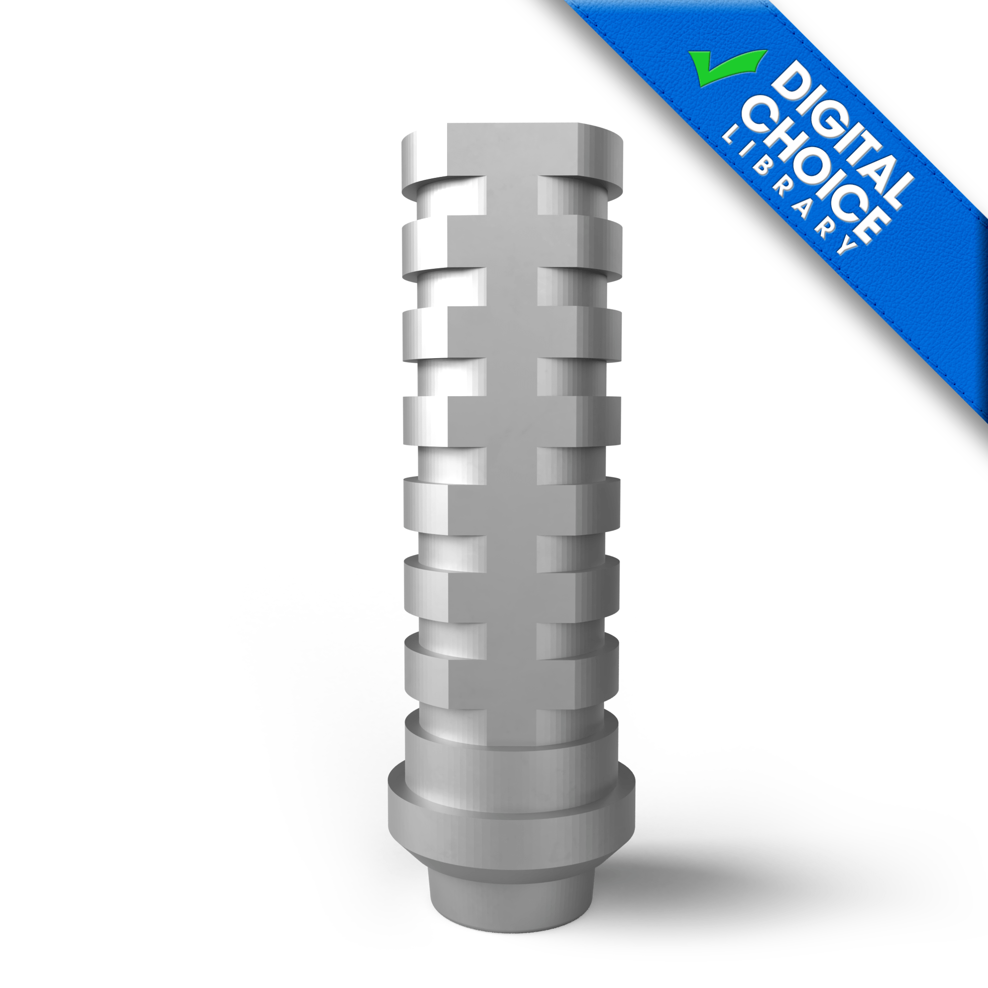 MegaGen AnyRidge®-compatible Non-Engaging Verification Cylinder (10-Pack)
