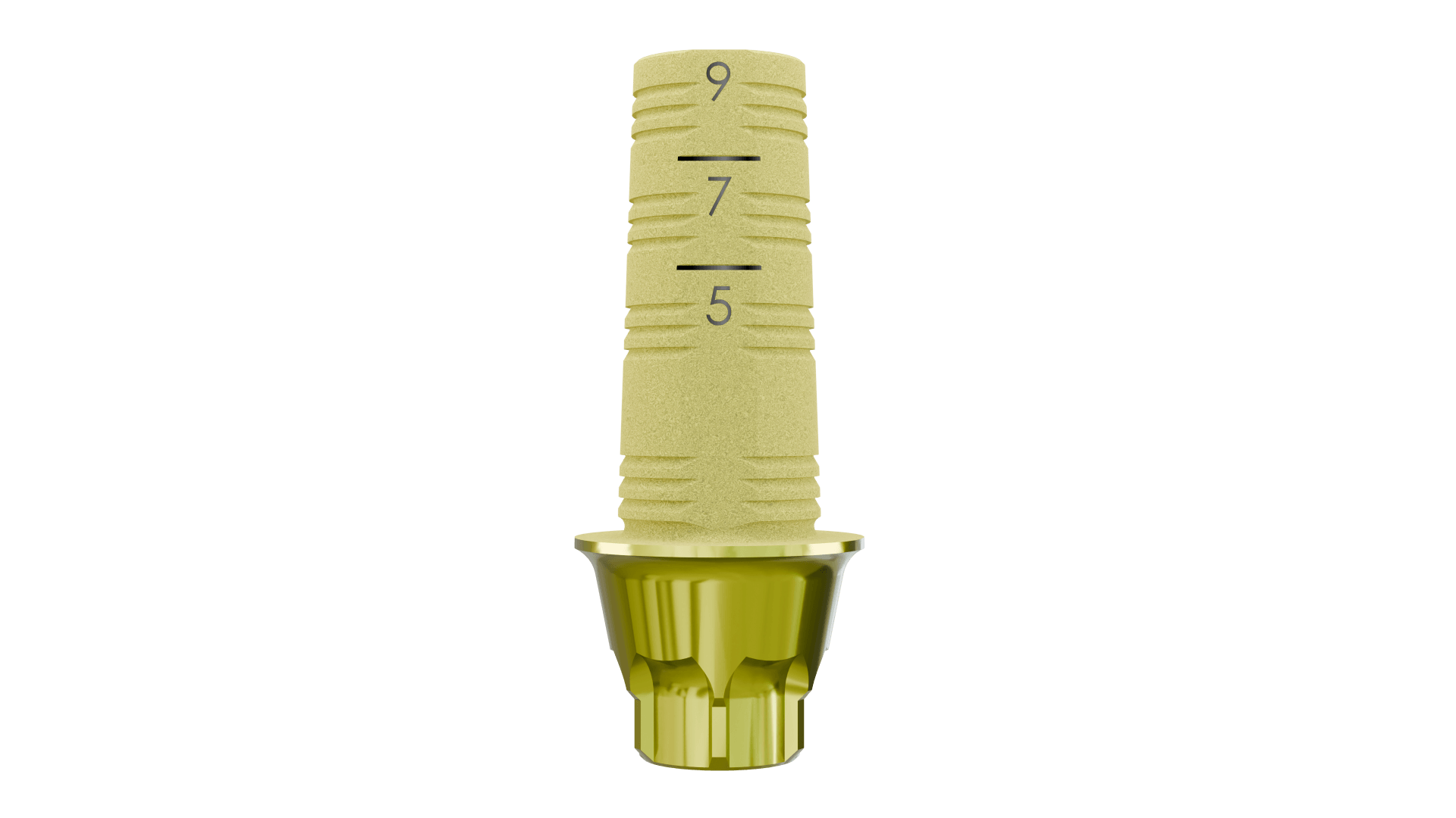 ASC Astra® EV 5.4mm-Compatible X 9mm Engaging Titanium Base