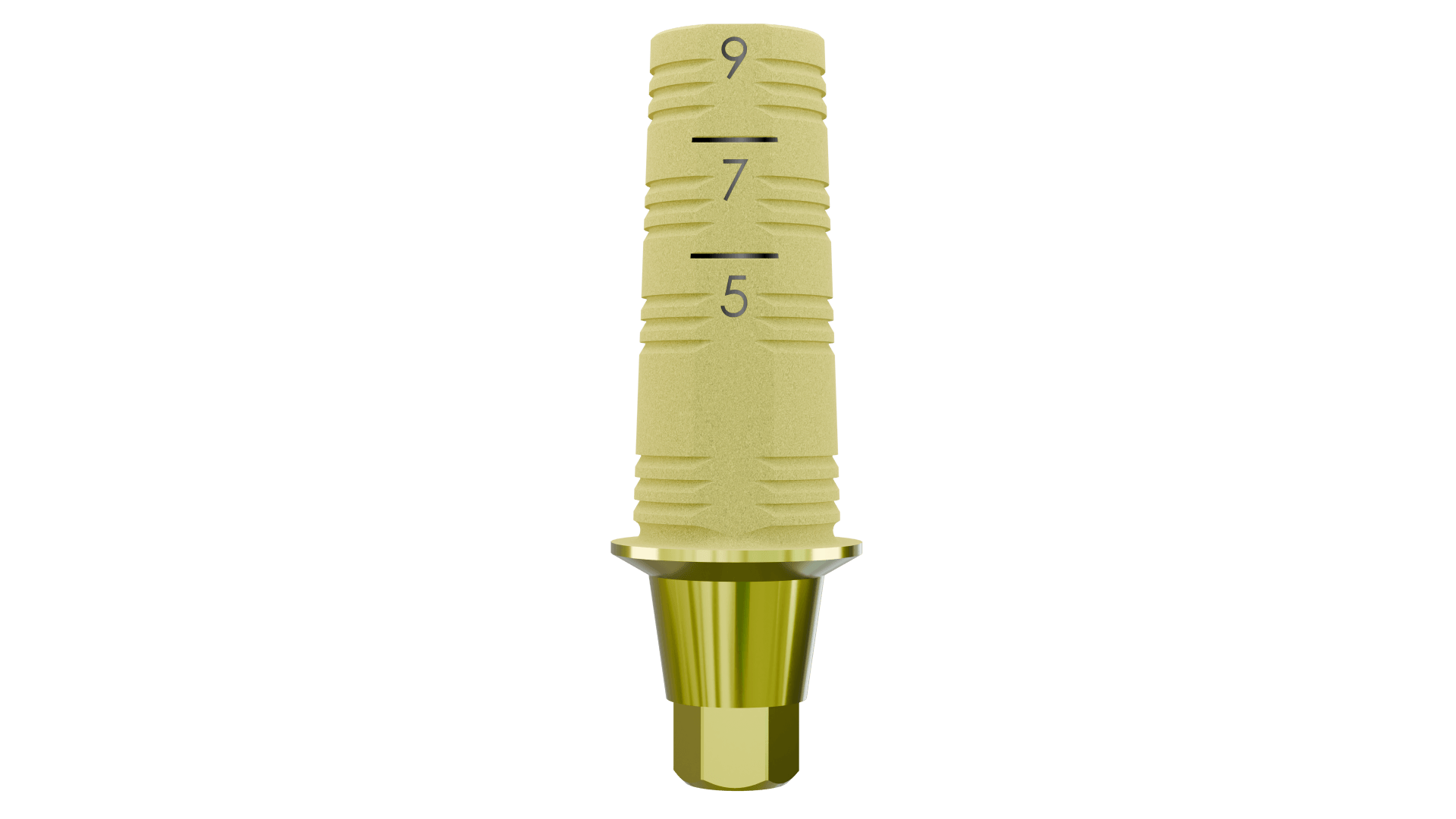 ASC Neodent® GM™-Compatible X 9mm Engaging Titanium Base