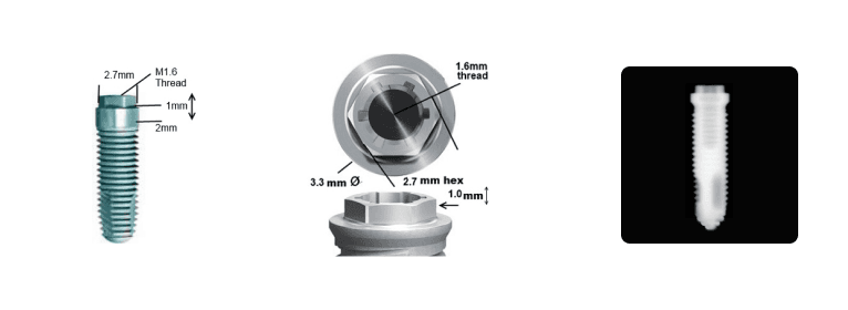 3.3mm External Hex