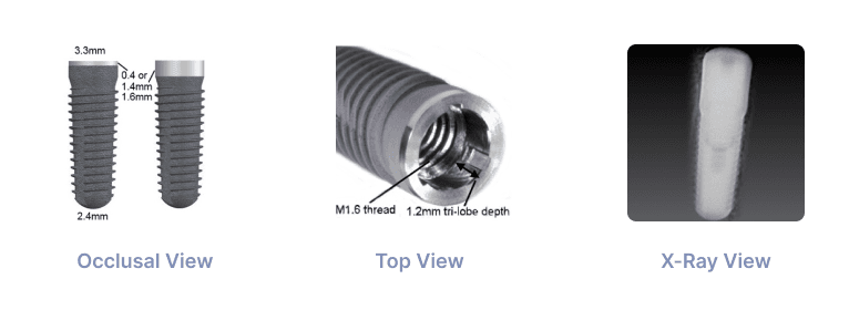 3.3mm Screw Line