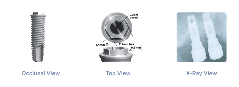 Branemark RP 3.75/4.1mm
