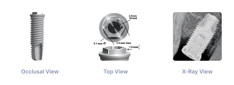 Branemark WP 5.0mm