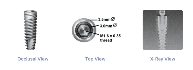 Active Conical Connection NP 3.5mm