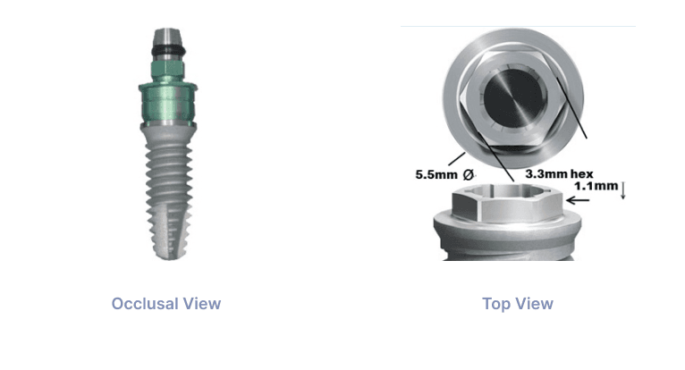 Externa Wide Platform Implants