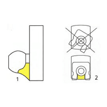 Castable Spherical Attachment