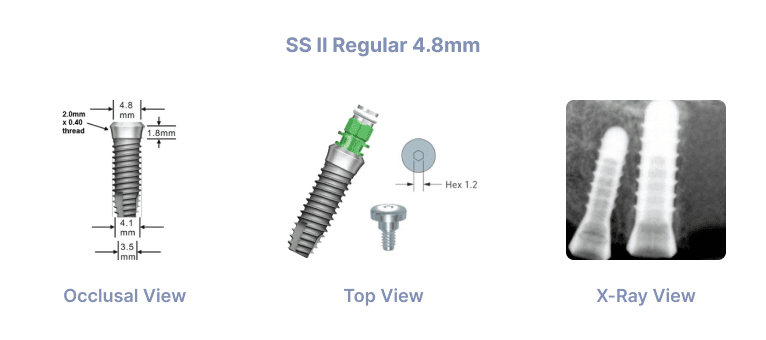SS II Regular 4.8mm
