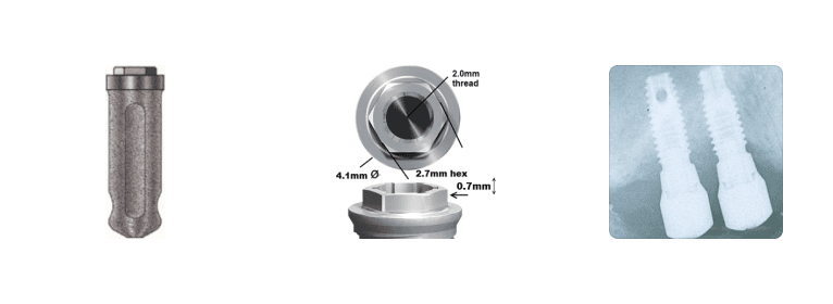 Steri-Oss Hex Lock 3.8/4.5mm