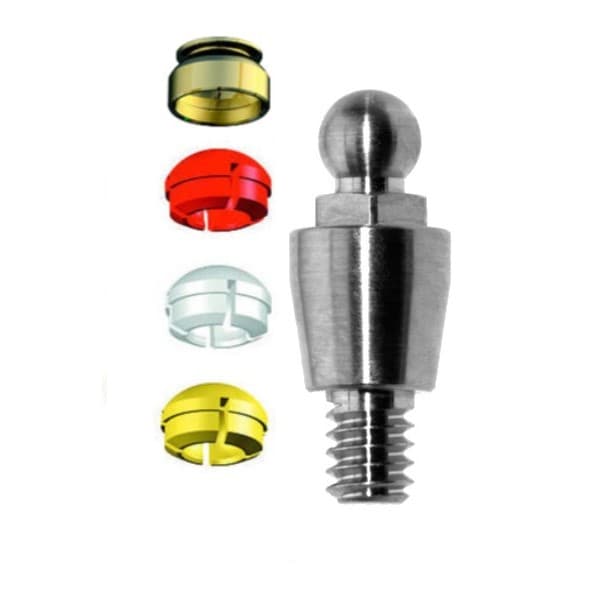 Straumann® TL RN-compatible Clix Complete Ball Abutment 1mm
