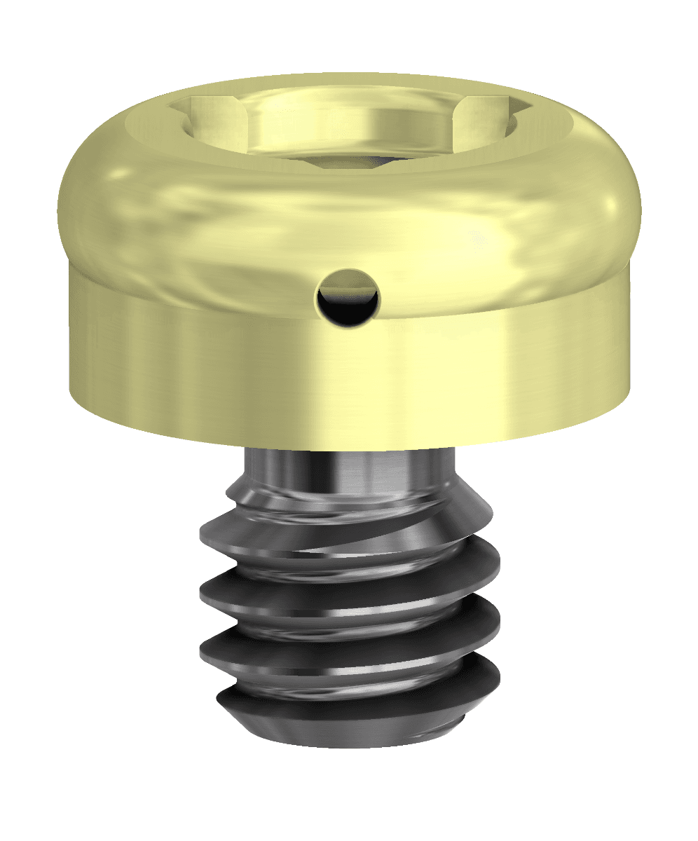 PreatLoc™ Abutment for Bar, 2.0mm Thread, 2 Pack