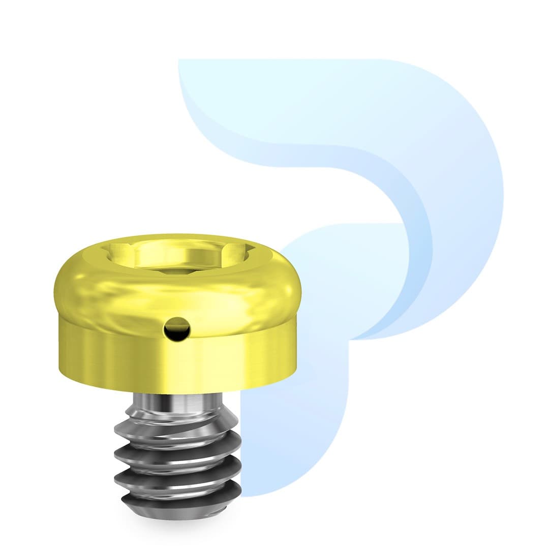 PreatLoc™ Abutment for Bar, 2.0mm Thread, 2 Pack