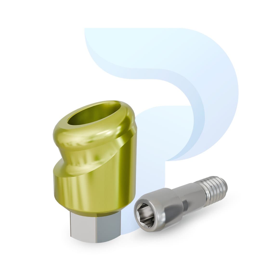PreatLoc™ Zimmer™ TSV-compatible 3.5mm 18° Angled Abutment 2mm