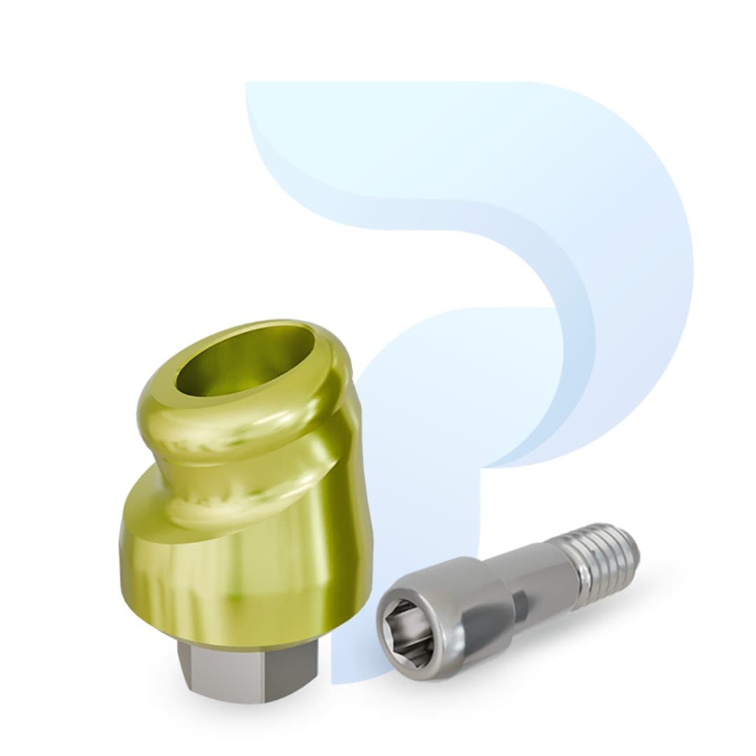 PreatLoc™ Zimmer™ TSV-compatible 4.5mm 18° Angled Abutment 2mm