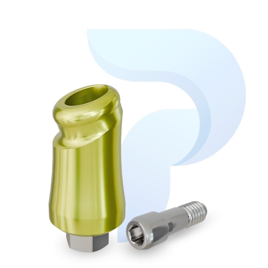 PreatLoc™ Zimmer™ TSV-compatible 4.5mm 18° Angled Abutment 5mm