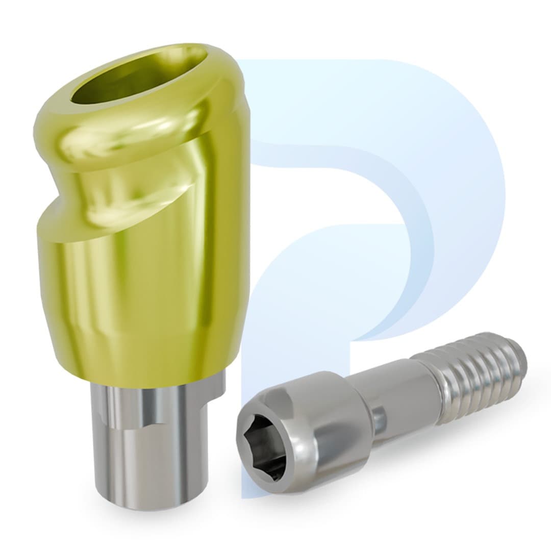 PreatLoc™ NobelBiocare™ Tri-Lobe-compatible NP 18° Angled Abutment 3mm