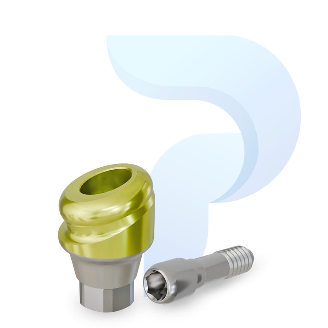 PreatLoc™ NobelActive™/Conical-compatible NP 18° Angled Abutment 1mm