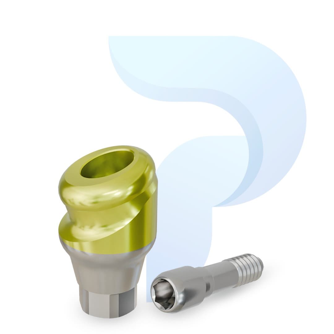 PreatLoc™ NobelActive™/Conical-compatible NP 18° Angled Abutment 2mm
