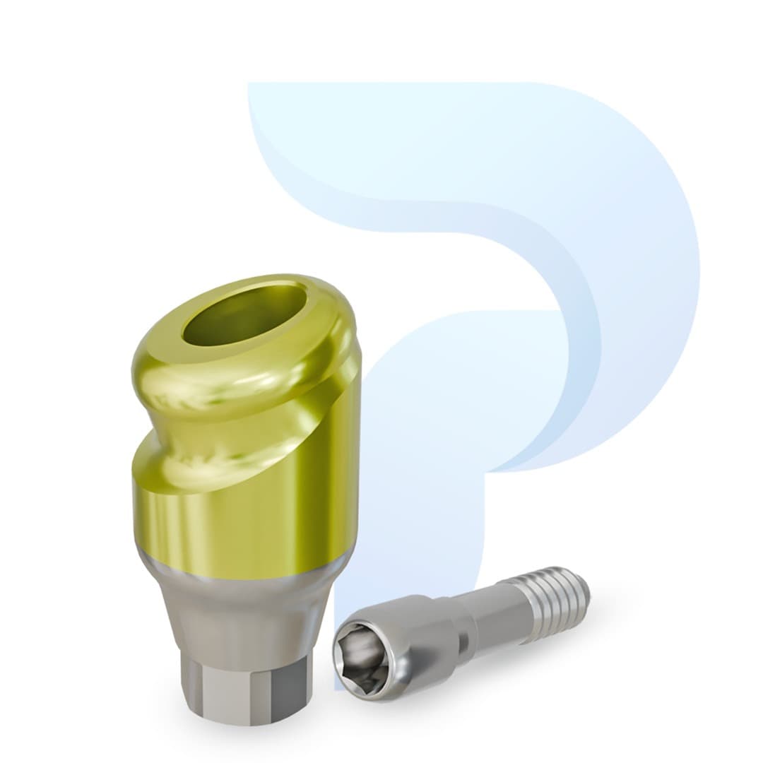 PreatLoc™ NobelActive™/Conical-compatible NP 18° Angled Abutment 3mm