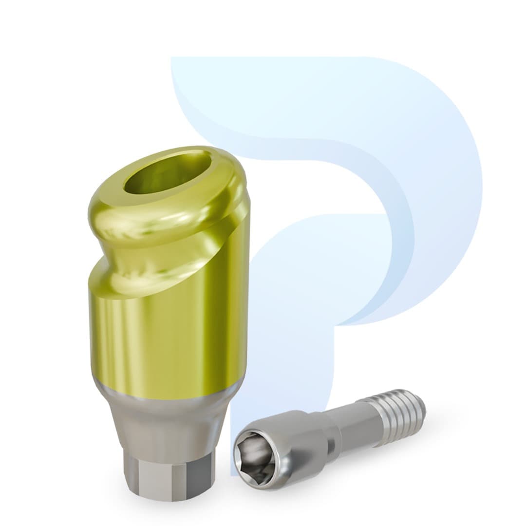 PreatLoc™ NobelActive™/Conical-compatible NP 18° Angled Abutment 4mm