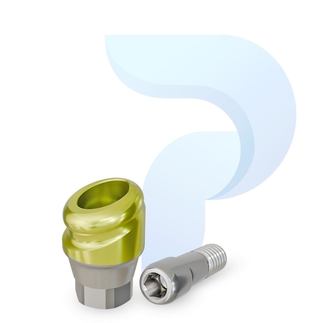 PreatLoc™ NobelActive™/Conical-compatible RP 18° Angled Abutment 1mm