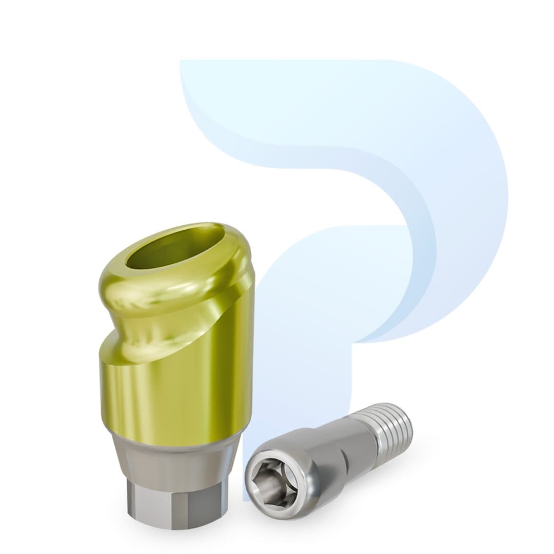 PreatLoc™ NobelActive™/Conical-compatible RP 18° Angled Abutment 3mm