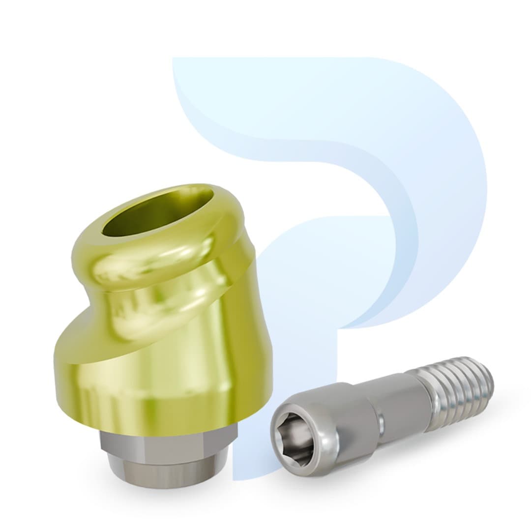 PreatLoc™ Straumann™ TL-compatible RN 18° Angled Abutment 2mm