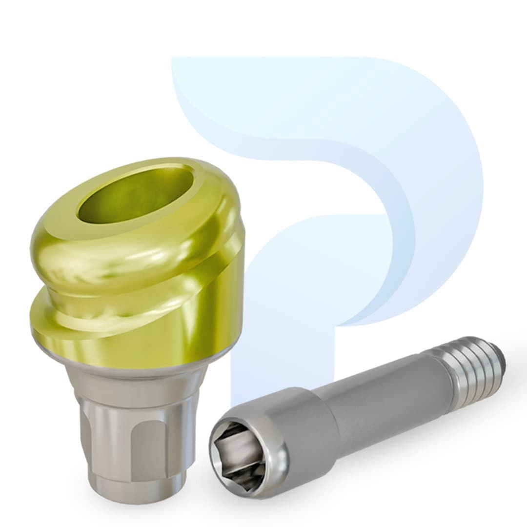 PreatLoc™ Straumann™ BL-compatible NC 18° Angled Abutment 1mm