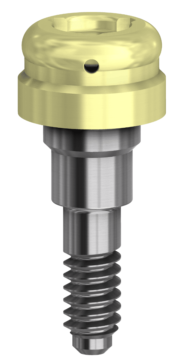 PreatLoc™ Biomet 3i Certain™-compatible 3.4mm Abutment 1mm
