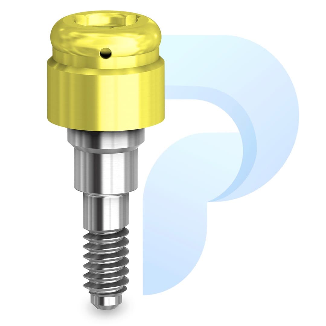 PreatLoc™ Biomet 3i Certain™-compatible 3.4mm Abutment 2mm