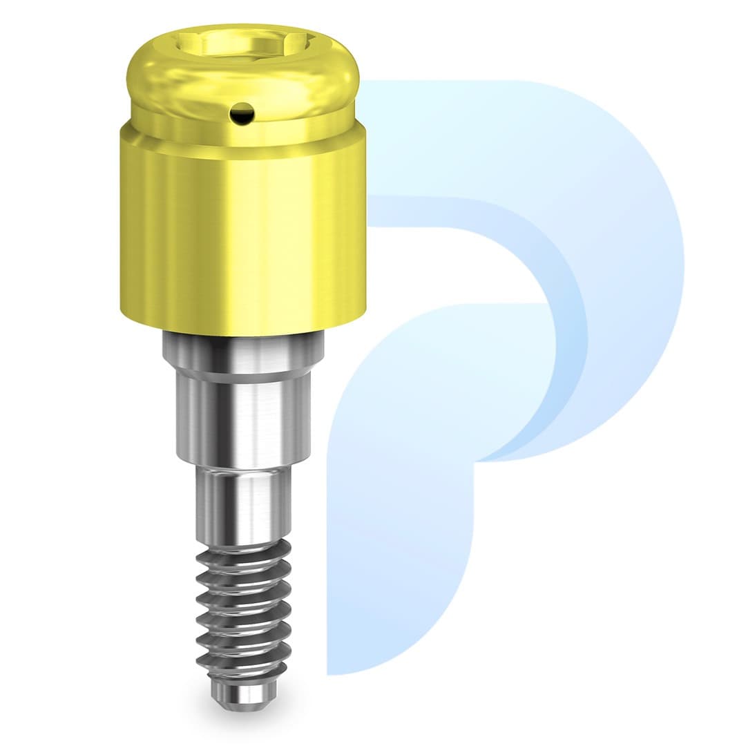 PreatLoc™ Biomet 3i Certain™-compatible 3.4mm Abutment 3mm