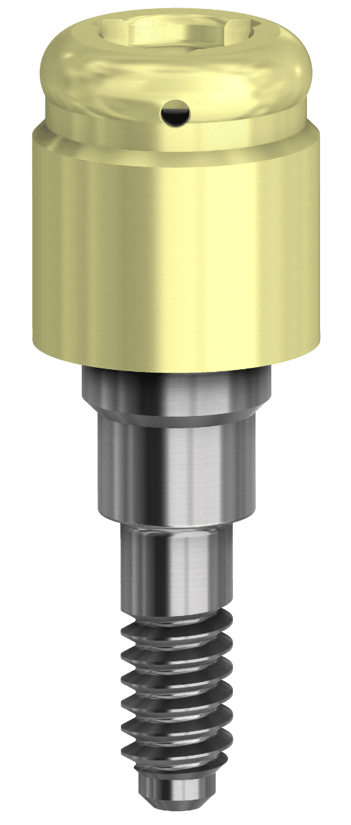 PreatLoc™ Biomet 3i Certain™-compatible 3.4mm Abutment 3mm