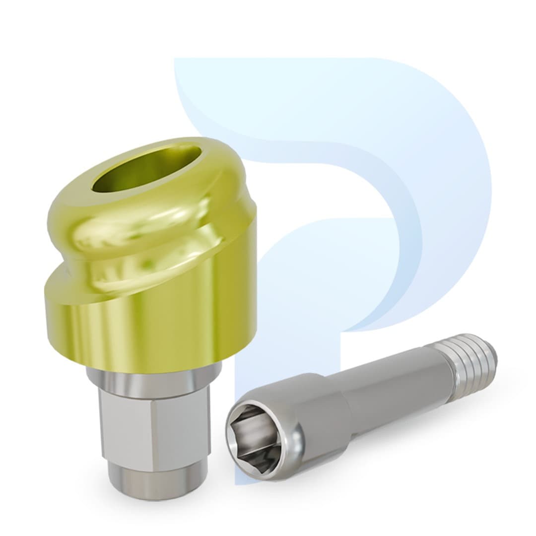 PreatLoc™ Biomet 3i Certain™-compatible 4.1mm 18° Angled Abutment 1mm