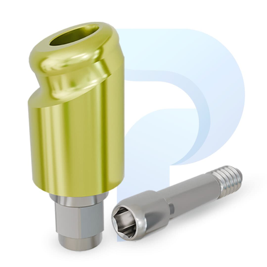 PreatLoc™ Biomet 3i Certain™-compatible 4.1mm 18° Angled Abutment 4mm