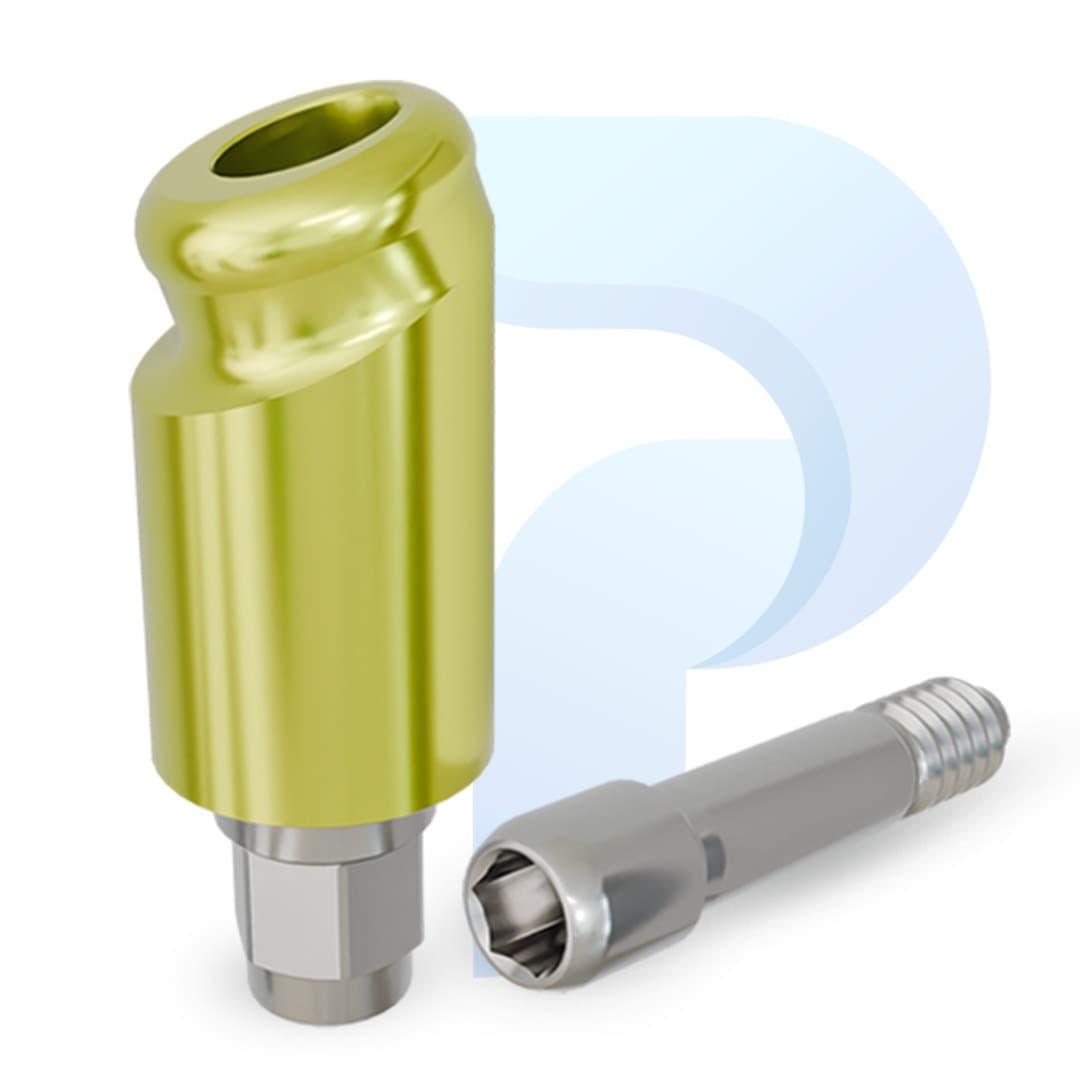PreatLoc™ Biomet 3i Certain™-compatible 4.1mm 18° Angled Abutment 5mm