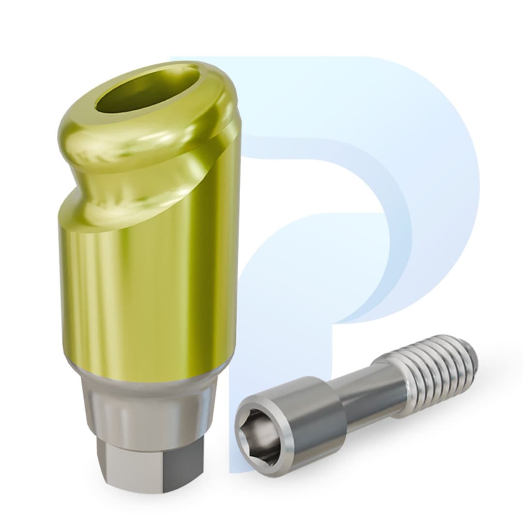 PreatLoc™ MegaGen AnyRidge™-compatible 18° Angled Abutment 4.5mm