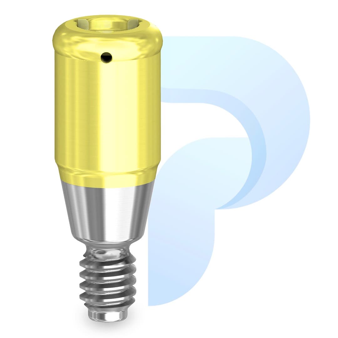 PreatLoc™ Hiossen™ ETIII-compatible Regular Abutment 4mm