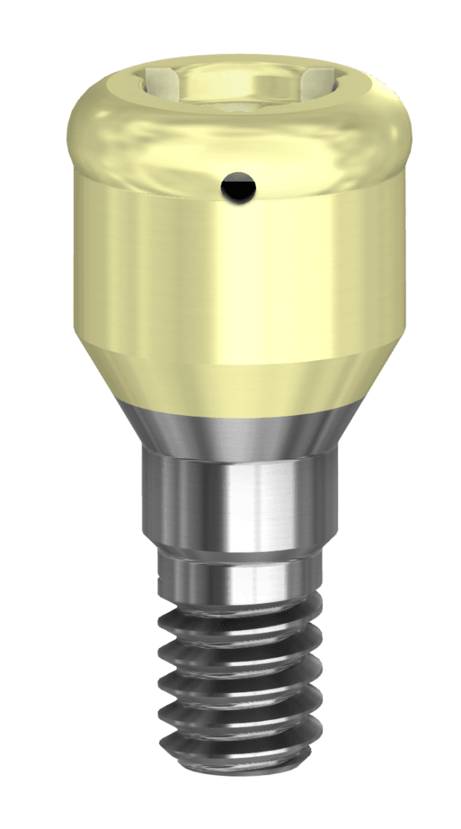 PreatLoc™ BioHorizons™-compatible 3.0mm Abutment 2mm