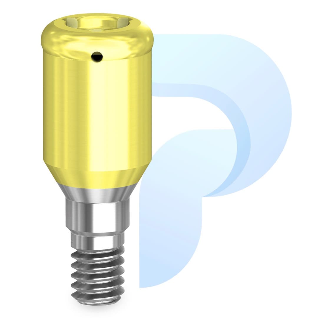 PreatLoc™ BioHorizons™-compatible 3.0mm Abutment 4mm