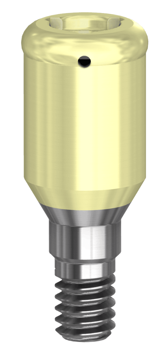 PreatLoc™ BioHorizons™-compatible 3.0mm Abutment 4mm