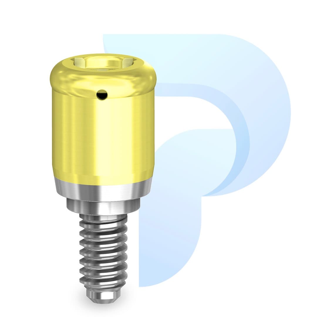PreatLoc™ TiLobe™-compatible 4.1mm Abutment 2mm