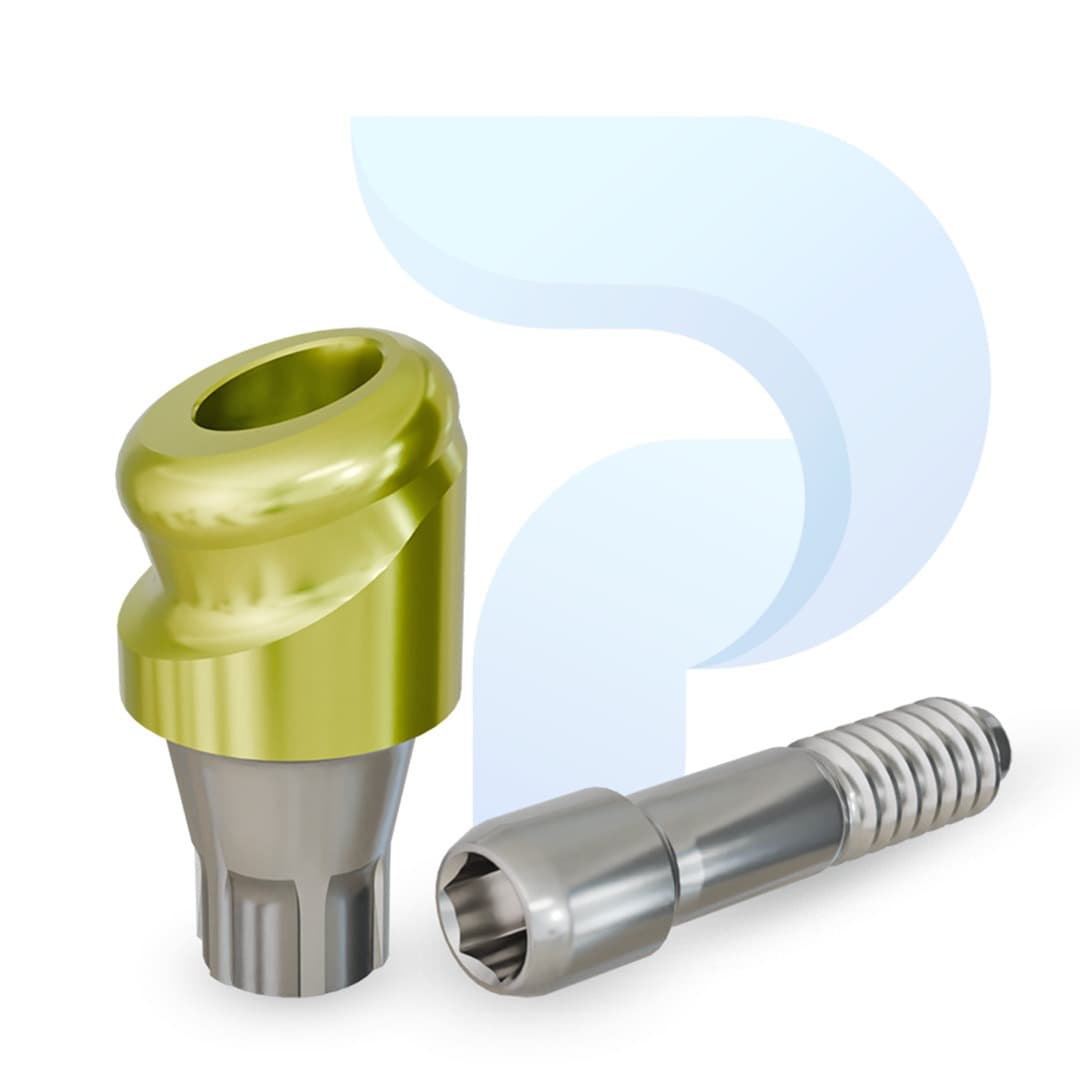PreatLoc™ Astra™ EV-compatible 3.6mm 18° Angled Abutment 2mm