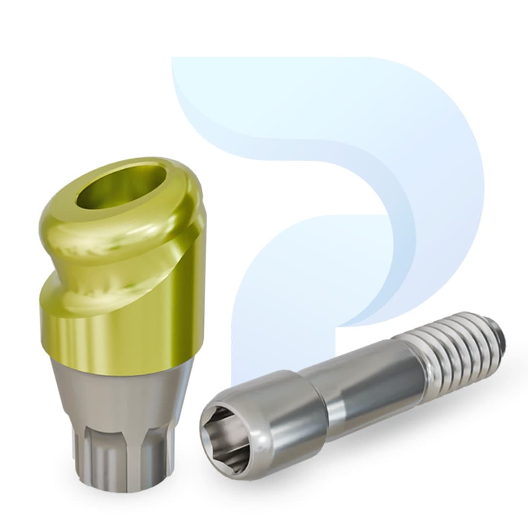 PreatLoc™ Astra™ EV-compatible 4.2mm 18° Angled Abutment 2mm