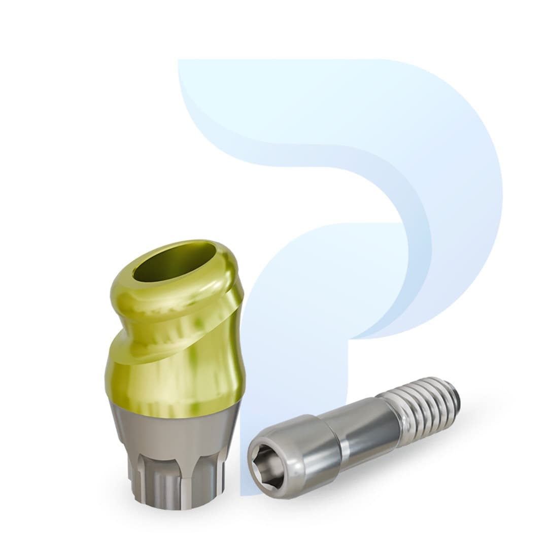 PreatLoc™ Astra™ EV-compatible 4.8mm 18° Angled Abutment 2mm
