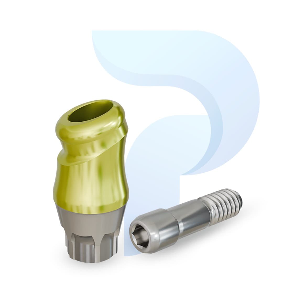 PreatLoc™ Astra™ EV-compatible 4.8mm 18° Angled Abutment 3mm