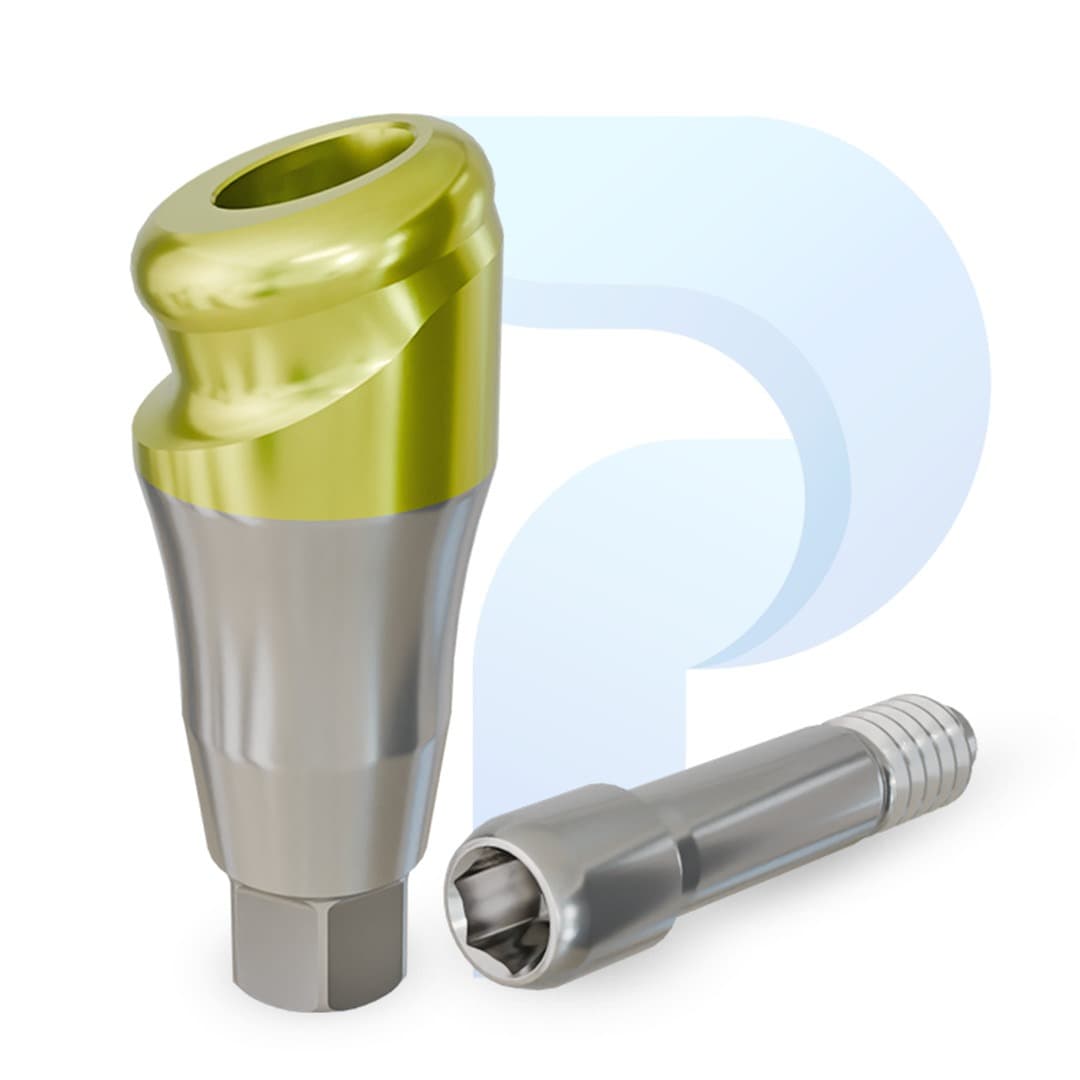 PreatLoc™ Neodent™ GM™-compatible 18° Angled Abutment 4mm