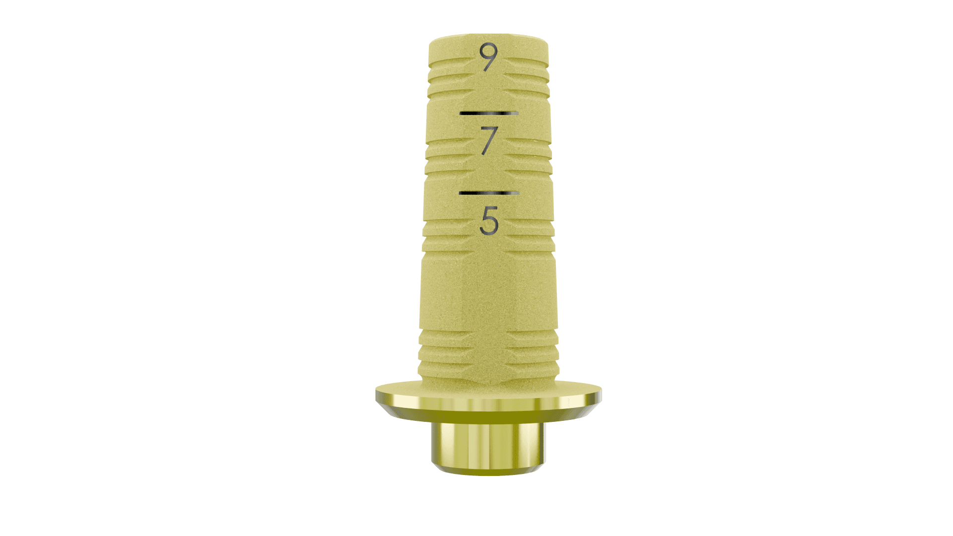 ASC Zimmer® TSV 5.7mm-Compatible X 9mm Non-Engaging Titanium Base