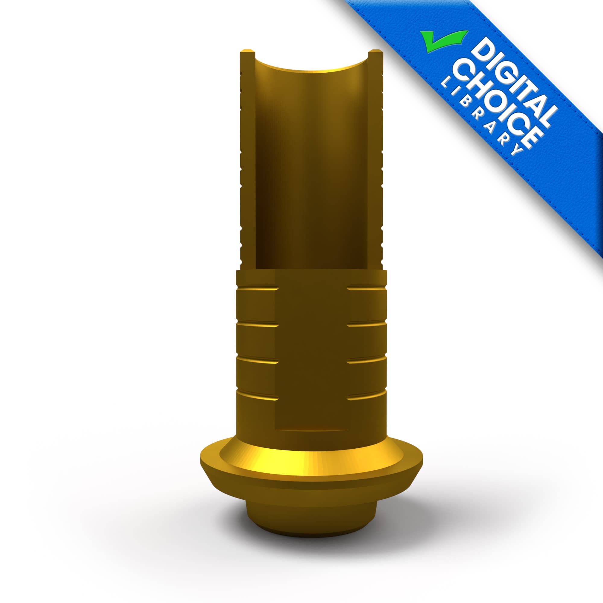 Straumann® TL RN-compatible ASC Non-Engaging Ti Base X 9mm