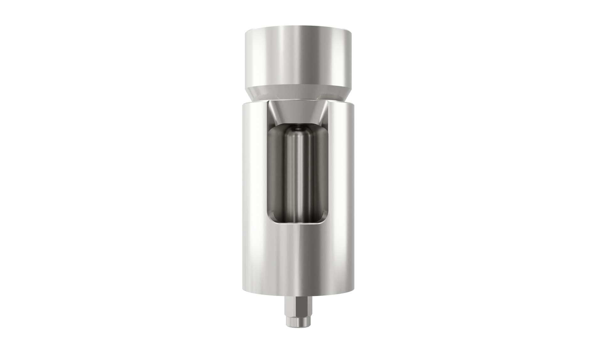 ASC 3i Certain®-compatible 3.4mm Titanium Blank