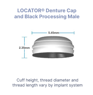 LOCATOR® Implant Attachment Specifications