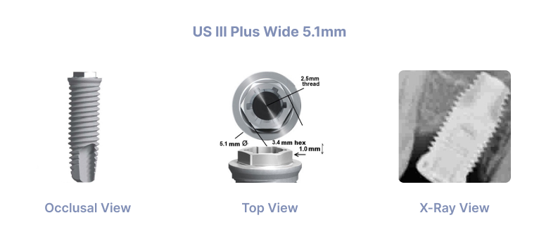 US III Plus Wide 5.1mm
